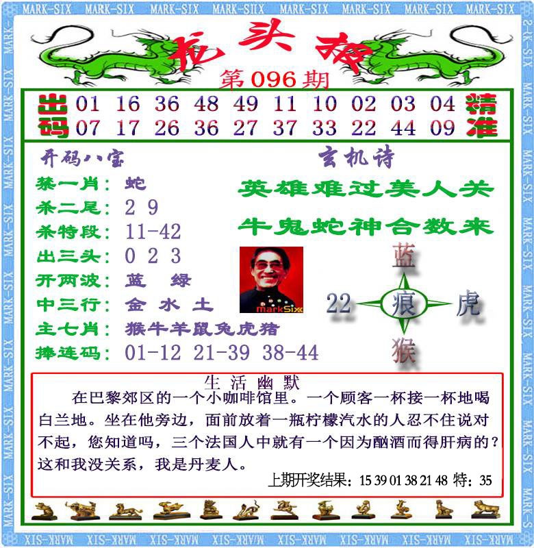 096期龙头报[图]